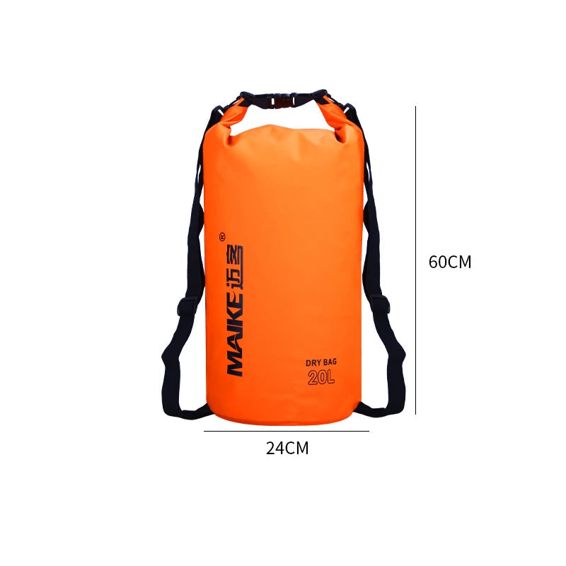 Maike Waterproof Dry Bag Backpack Hiking 5/10/15/20/25/30L Waterproof Backpack for Women Men Kayaking Camping Hiking Bag Fit Island Store