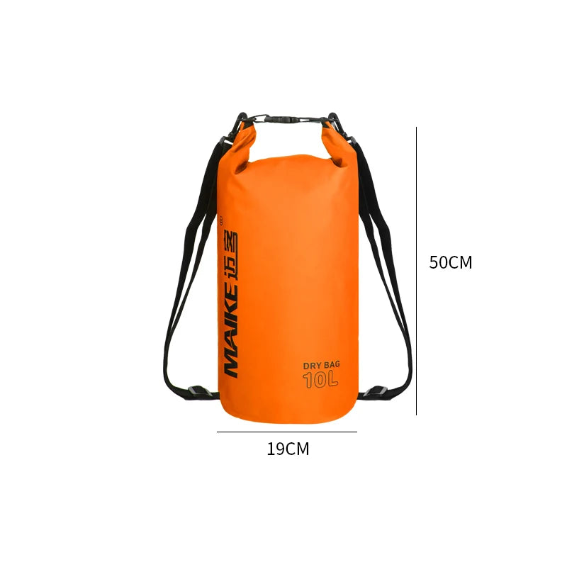 Maike Waterproof Dry Bag Backpack Hiking 5/10/15/20/25/30L Waterproof Backpack for Women Men Kayaking Camping Hiking Bag Fit Island Store