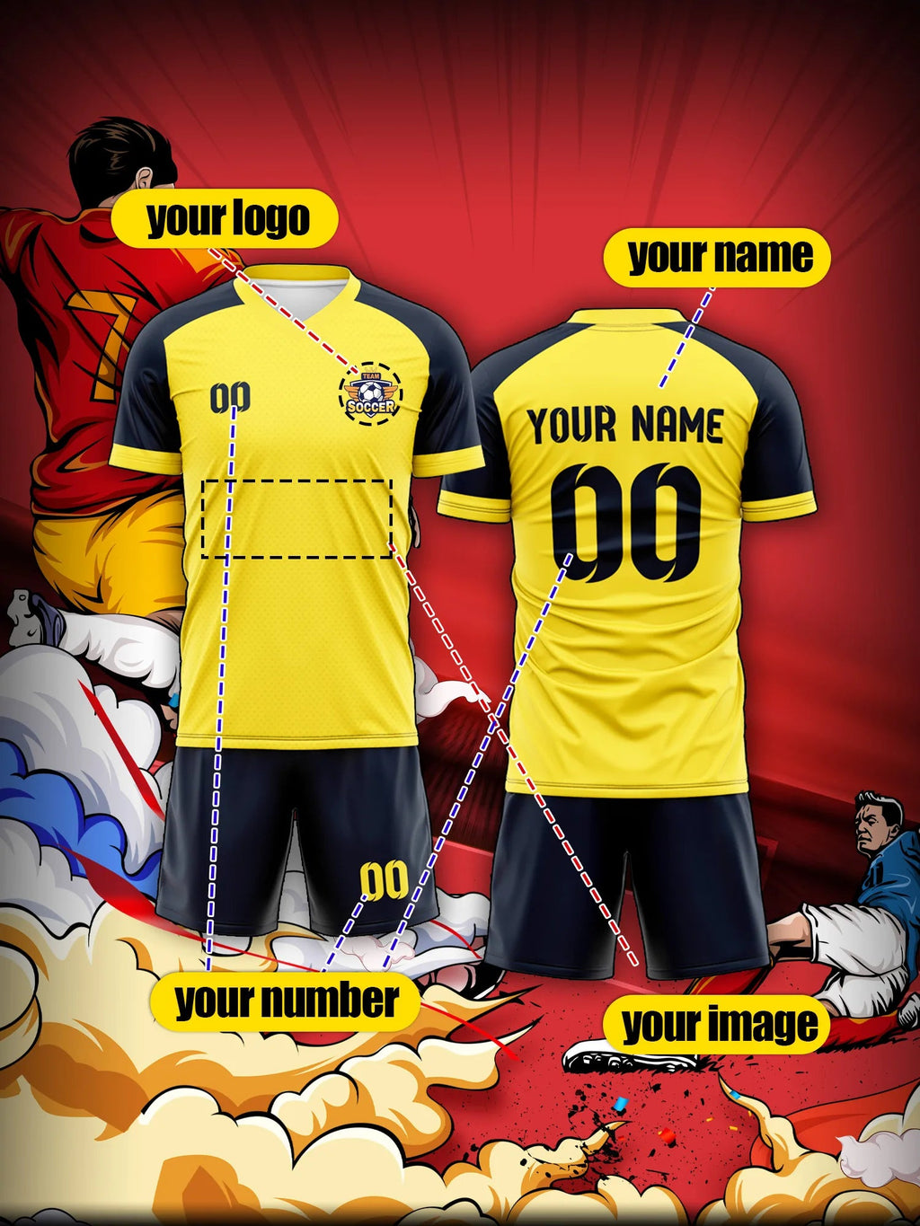 2026 Men's and Women's Customized Name and Number Sports V-Neck Jerseys, Quick-Drying, Fashionable, Sublimation Technology Fit Island Store