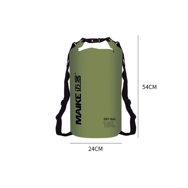 Maike Waterproof Dry Bag Backpack Hiking 5/10/15/20/25/30L Waterproof Backpack for Women Men Kayaking Camping Hiking Bag Fit Island Store