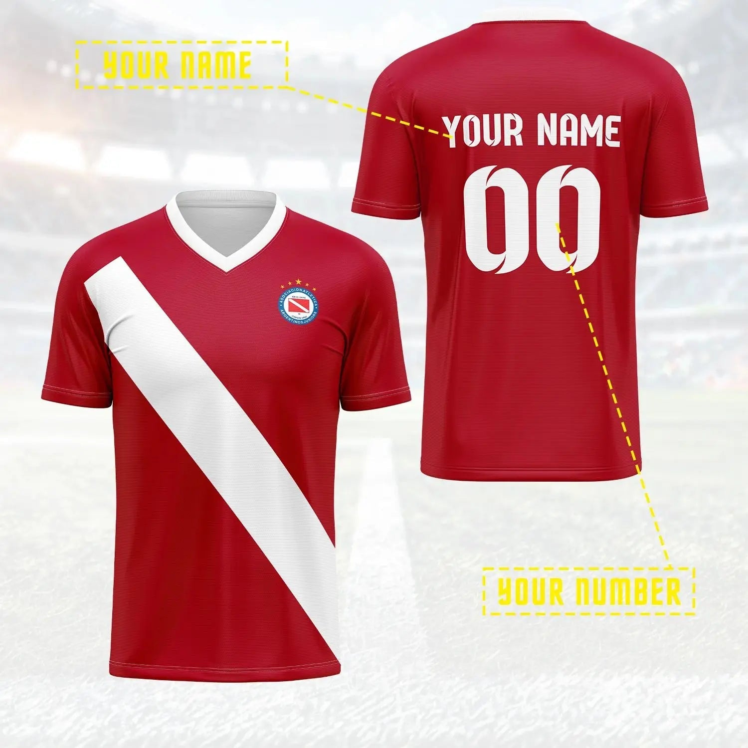 2026 Men's and Women's Customized Name and Number Sports V-Neck Jerseys, Quick-Drying, Fashionable, Sublimation Technology Fit Island Store