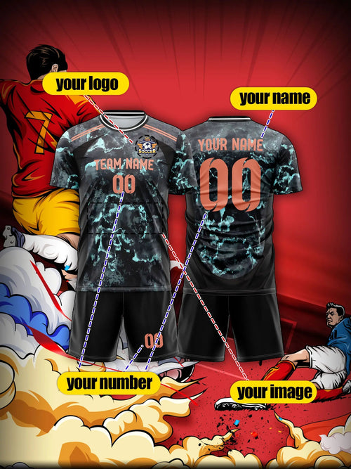 2026 Men's and Women's Customized Name and Number Sports V-Neck Jerseys, Quick-Drying, Fashionable, Sublimation Technology Fit Island Store