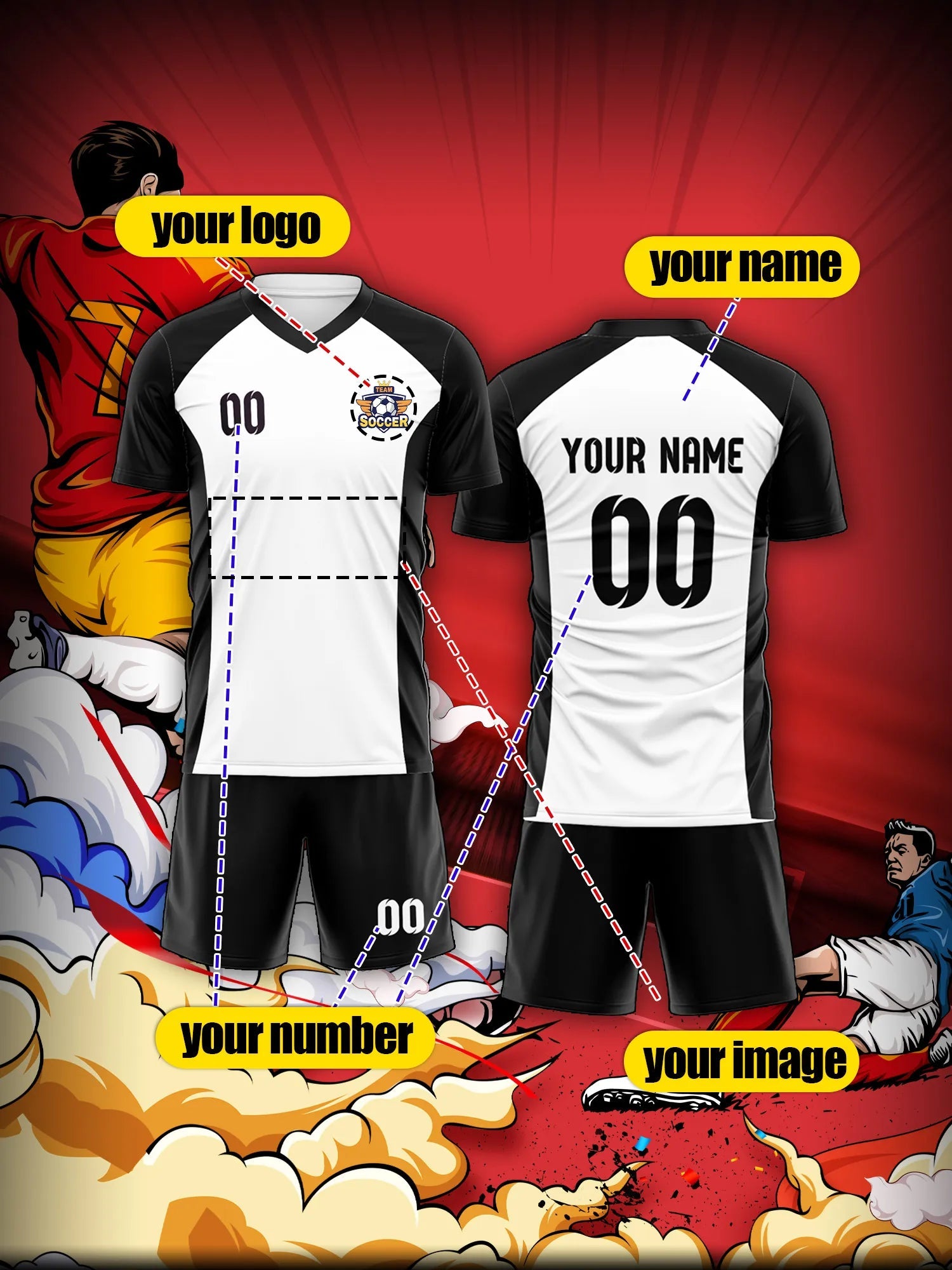 2026 Men's and Women's Customized Name and Number Sports V-Neck Jerseys, Quick-Drying, Fashionable, Sublimation Technology Fit Island Store
