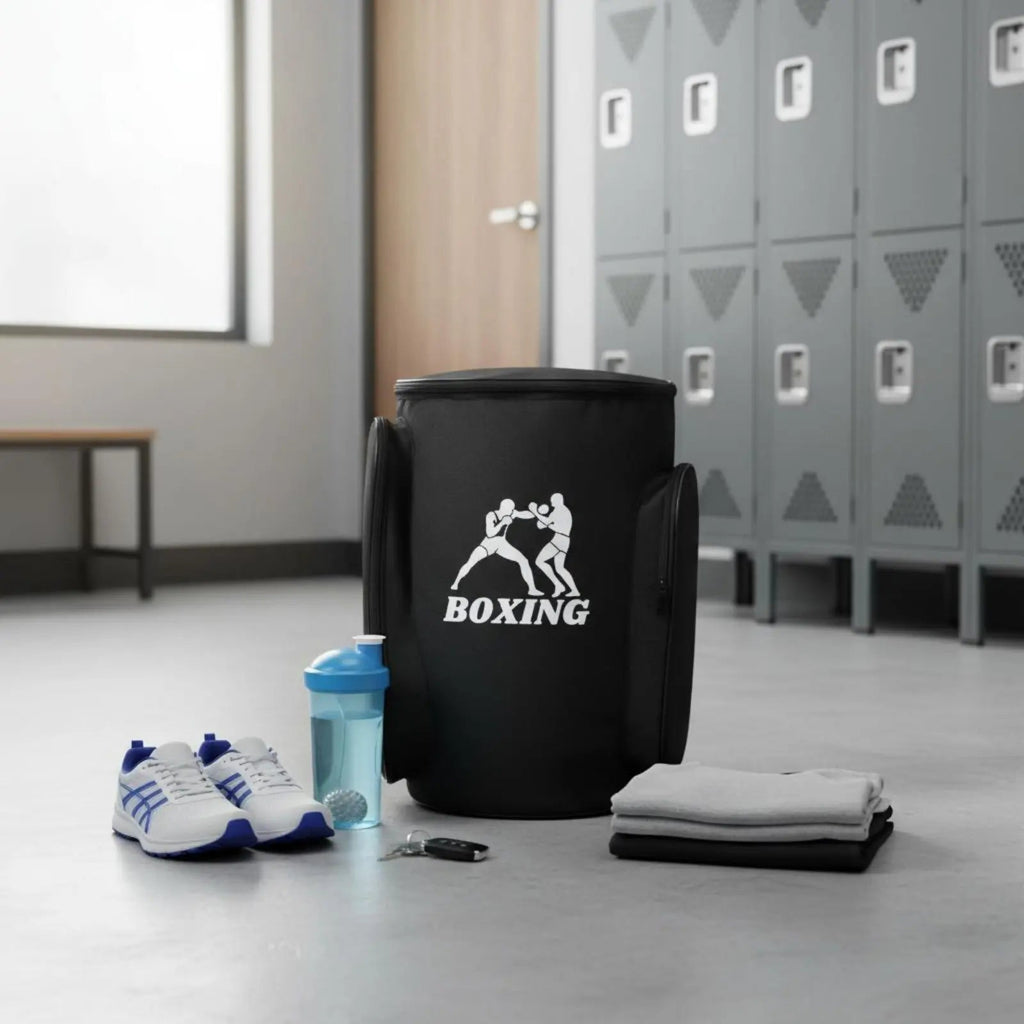 Taekwondo Equipment Backpack Multiple Compartments Karate Safety Gear Carrier Fighting Arts Gear Bag Wear-Resistant for Dojo Fit Island Store