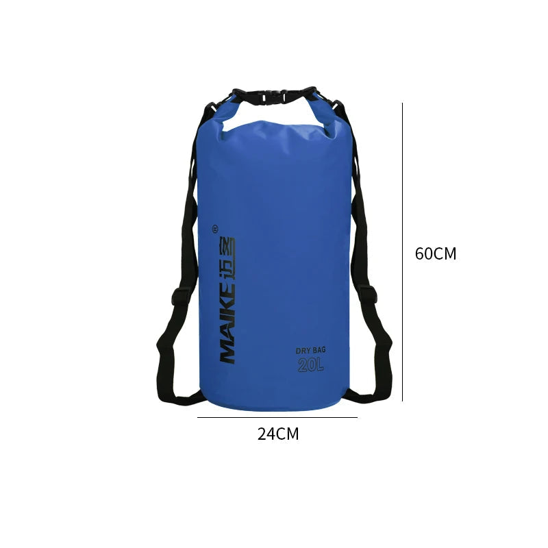 Maike Waterproof Dry Bag Backpack Hiking 5/10/15/20/25/30L Waterproof Backpack for Women Men Kayaking Camping Hiking Bag Fit Island Store