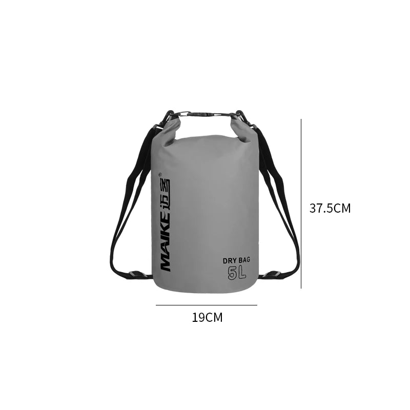 Maike Waterproof Dry Bag Backpack Hiking 5/10/15/20/25/30L Waterproof Backpack for Women Men Kayaking Camping Hiking Bag Fit Island Store
