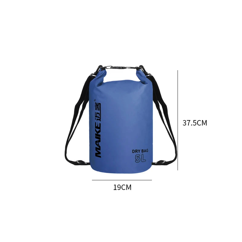 Maike Waterproof Dry Bag Backpack Hiking 5/10/15/20/25/30L Waterproof Backpack for Women Men Kayaking Camping Hiking Bag Fit Island Store