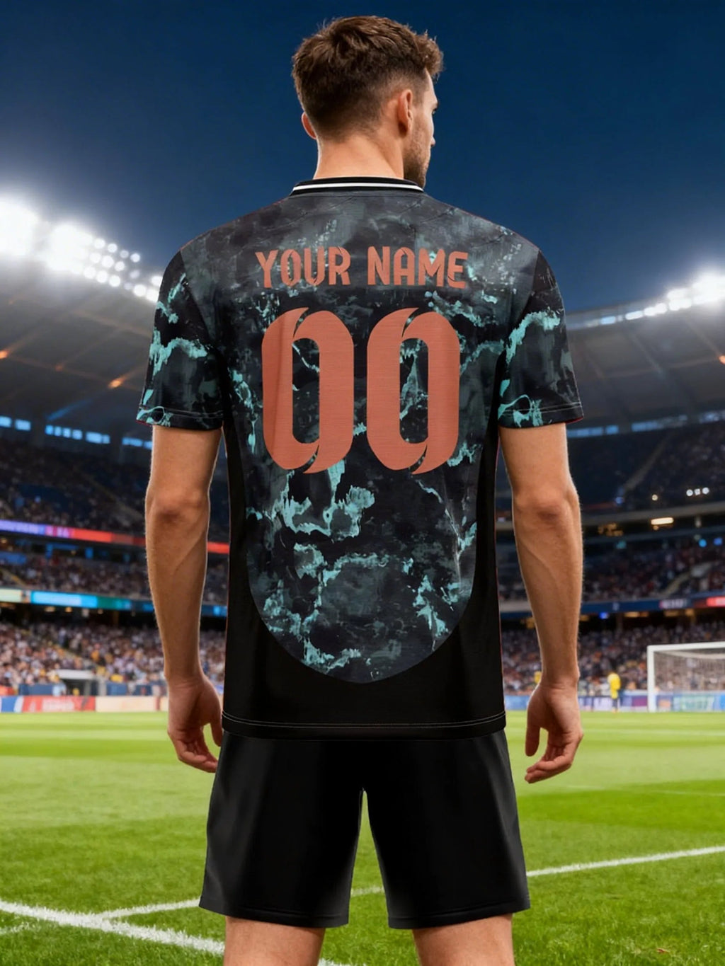 2026 Men's and Women's Customized Name and Number Sports V-Neck Jerseys, Quick-Drying, Fashionable, Sublimation Technology Fit Island Store