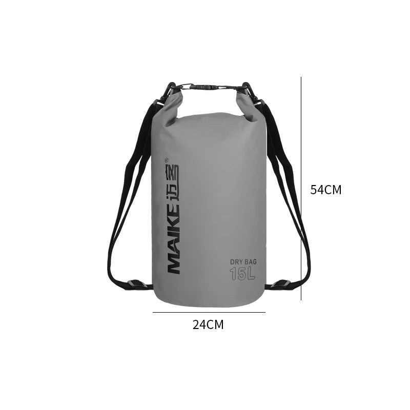 Maike Waterproof Dry Bag Backpack Hiking 5/10/15/20/25/30L Waterproof Backpack for Women Men Kayaking Camping Hiking Bag Fit Island Store