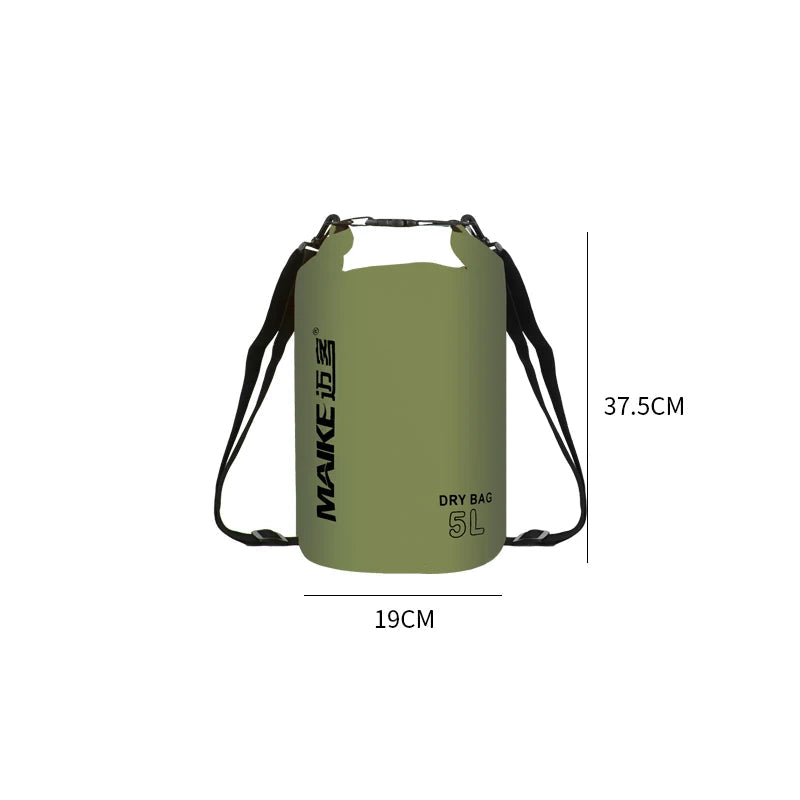 Maike Waterproof Dry Bag Backpack Hiking 5/10/15/20/25/30L Waterproof Backpack for Women Men Kayaking Camping Hiking Bag Fit Island Store