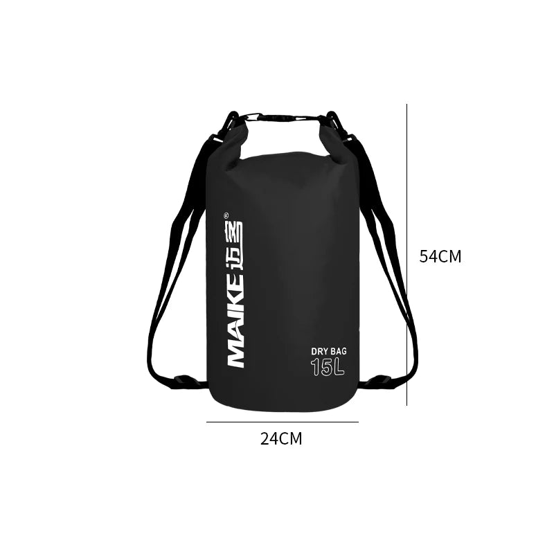 Maike Waterproof Dry Bag Backpack Hiking 5/10/15/20/25/30L Waterproof Backpack for Women Men Kayaking Camping Hiking Bag Fit Island Store