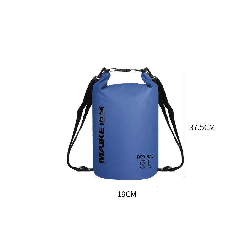 Maike Waterproof Dry Bag Backpack Hiking 5/10/15/20/25/30L Waterproof Backpack for Women Men Kayaking Camping Hiking Bag Fit Island Store