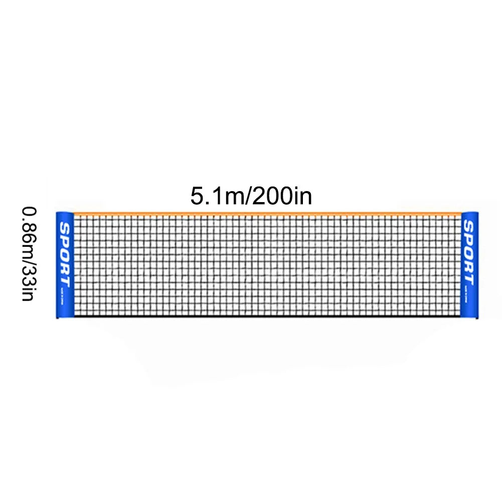 Professional Badminton Net Indoor Outdoor Standard Sports Volleyball Tennis Training Square Net Portable Sports Training Netting Fit Island Store