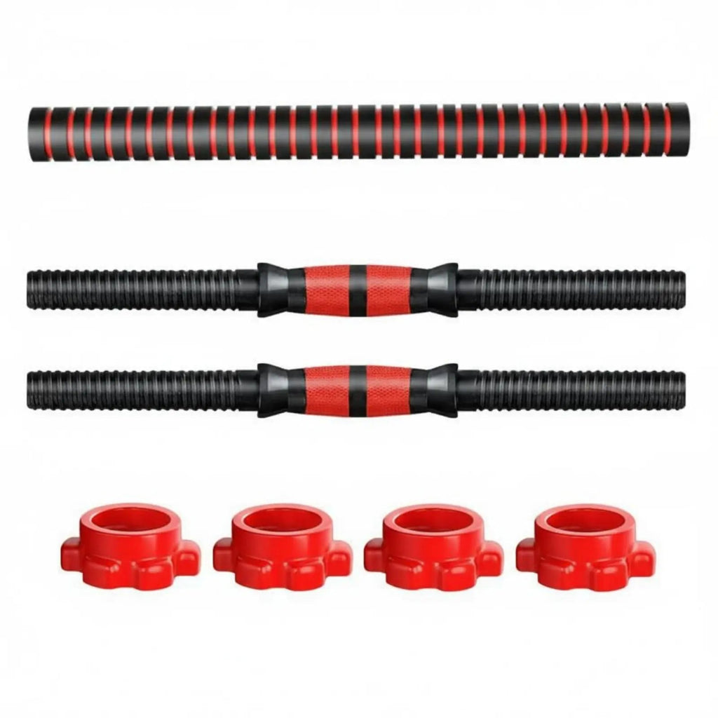 Dumbbell Screw Nut Deep Thread Design Dumbbell Spinlock Collar Asterisk-Shaped Lock Collar Easy to Install/Remove Fitness Fit Island Store