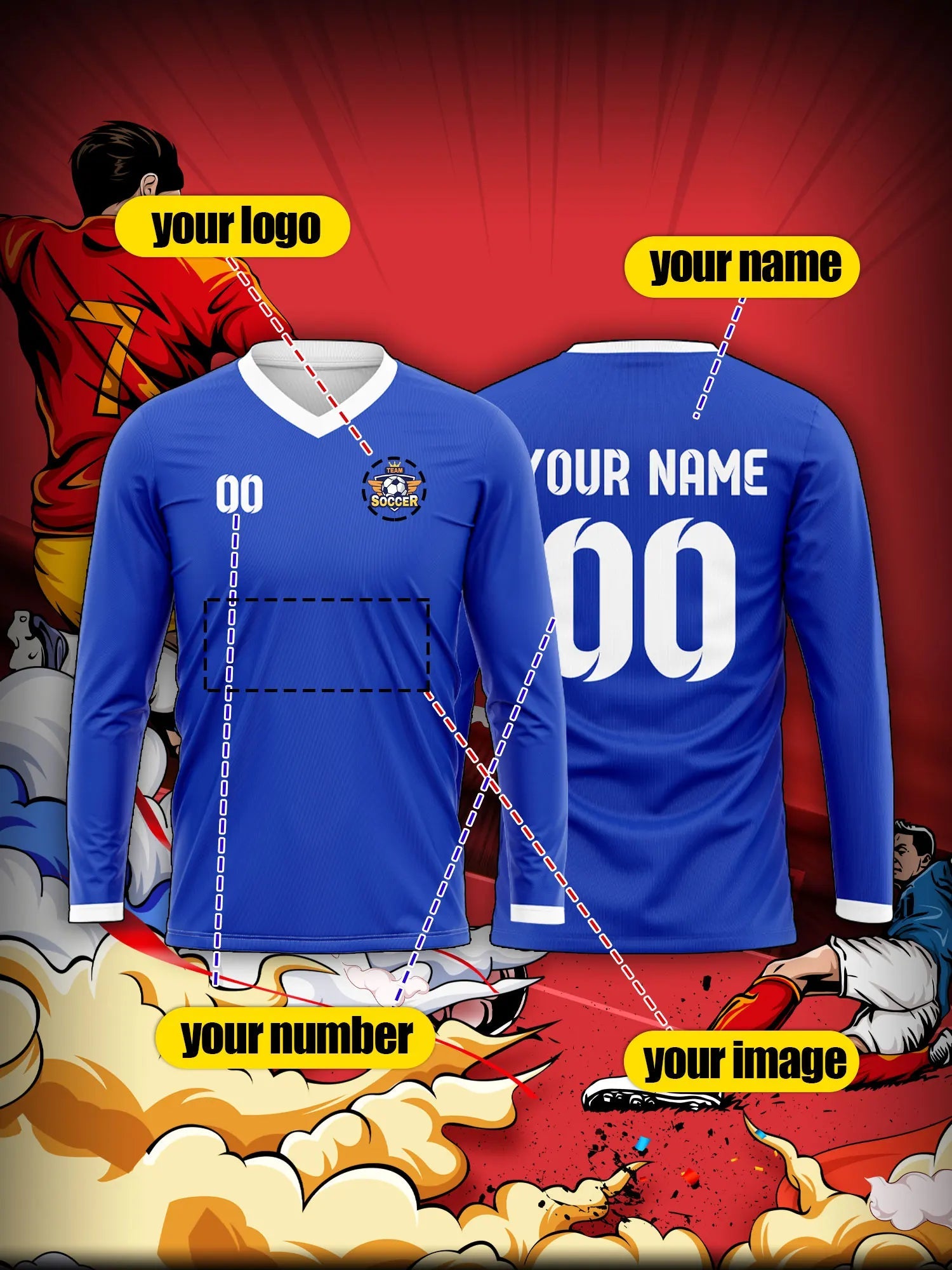 2026 Men's and Women's Customized Name and Number Sports V-Neck Jerseys, Quick-Drying, Fashionable, Sublimation Technology Fit Island Store