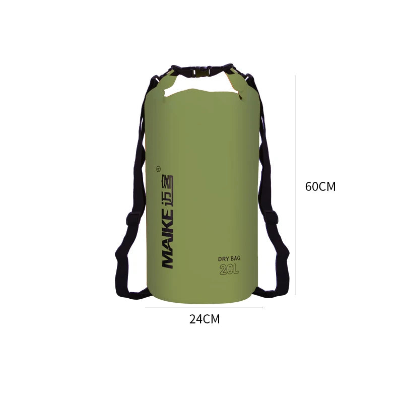 Maike Waterproof Dry Bag Backpack Hiking 5/10/15/20/25/30L Waterproof Backpack for Women Men Kayaking Camping Hiking Bag Fit Island Store