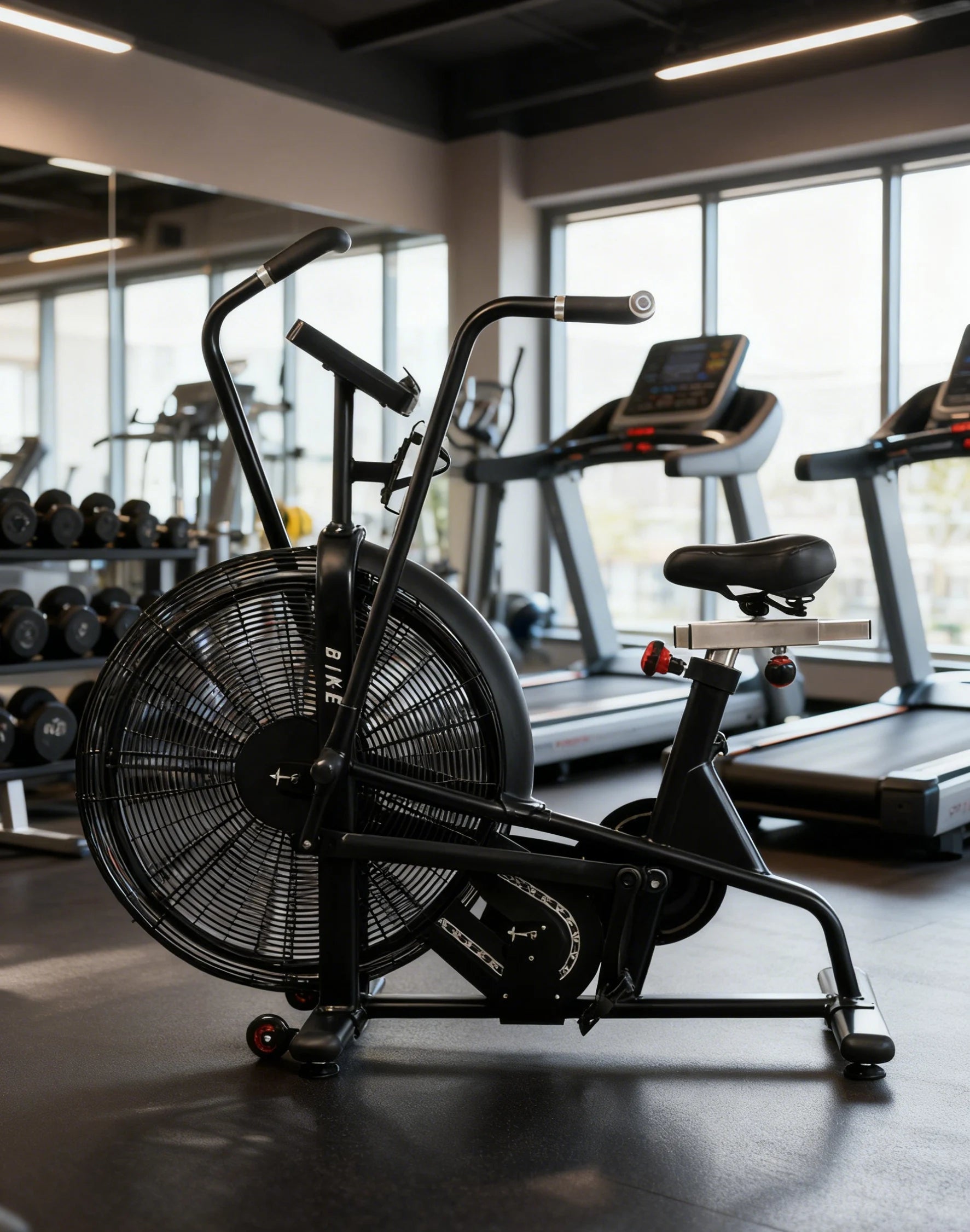 Gym Crossfit Spin Bike Steel Silent Design Indoor Exercise Equipment for Commercial Clubs Fit Island Store