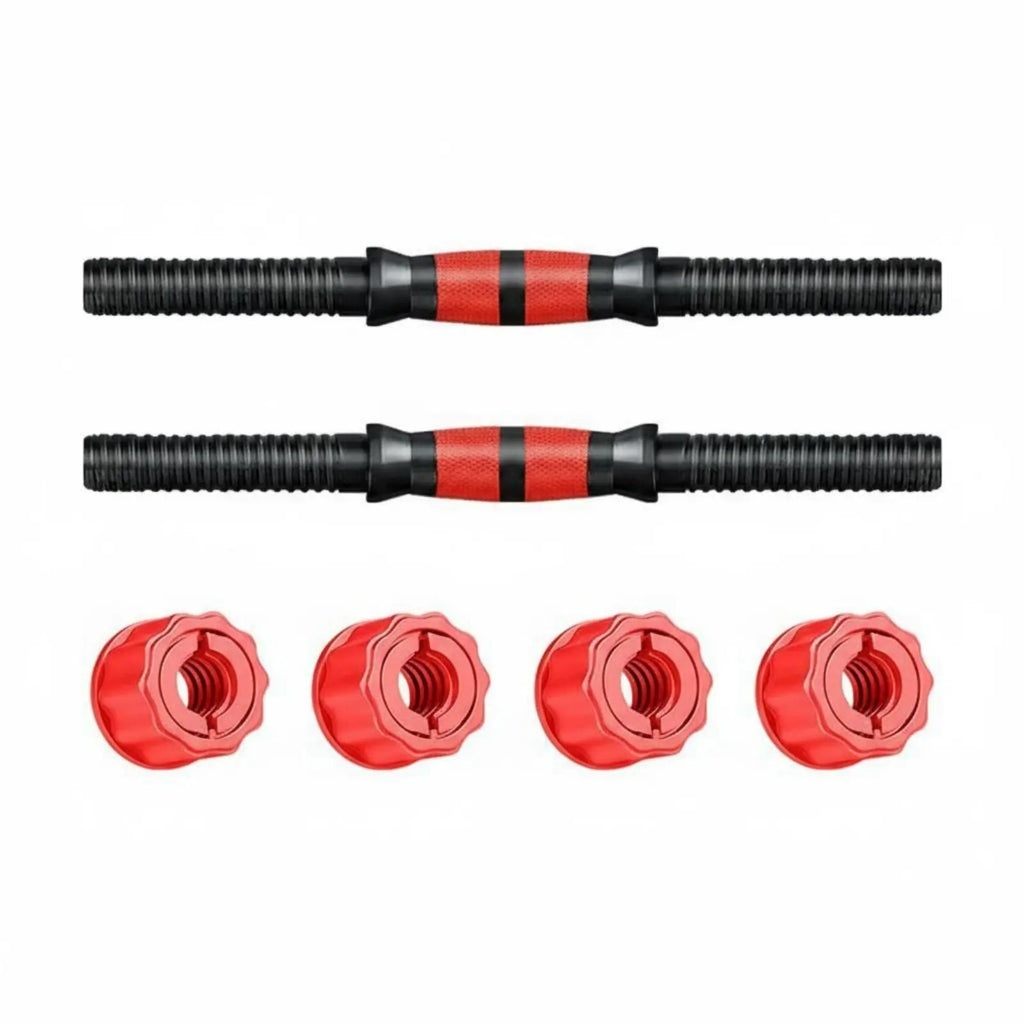 Dumbbell Screw Nut Deep Thread Design Dumbbell Spinlock Collar Asterisk-Shaped Lock Collar Easy to Install/Remove Fitness Fit Island Store