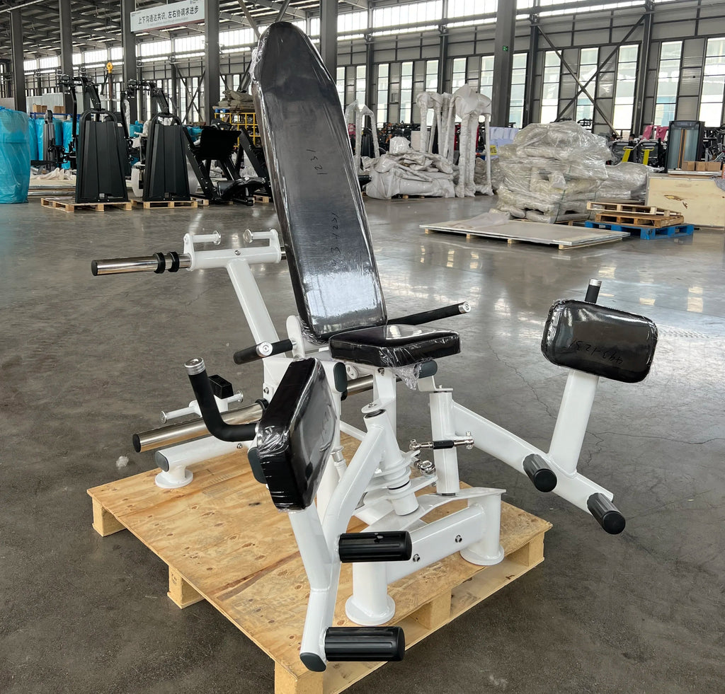 Commercial Gym Fitness Equipment Plate-Loaded Hip Abductor Exercise Outer Thigh Machine 3D Multi Abductor Glute Builder Fit Island Store