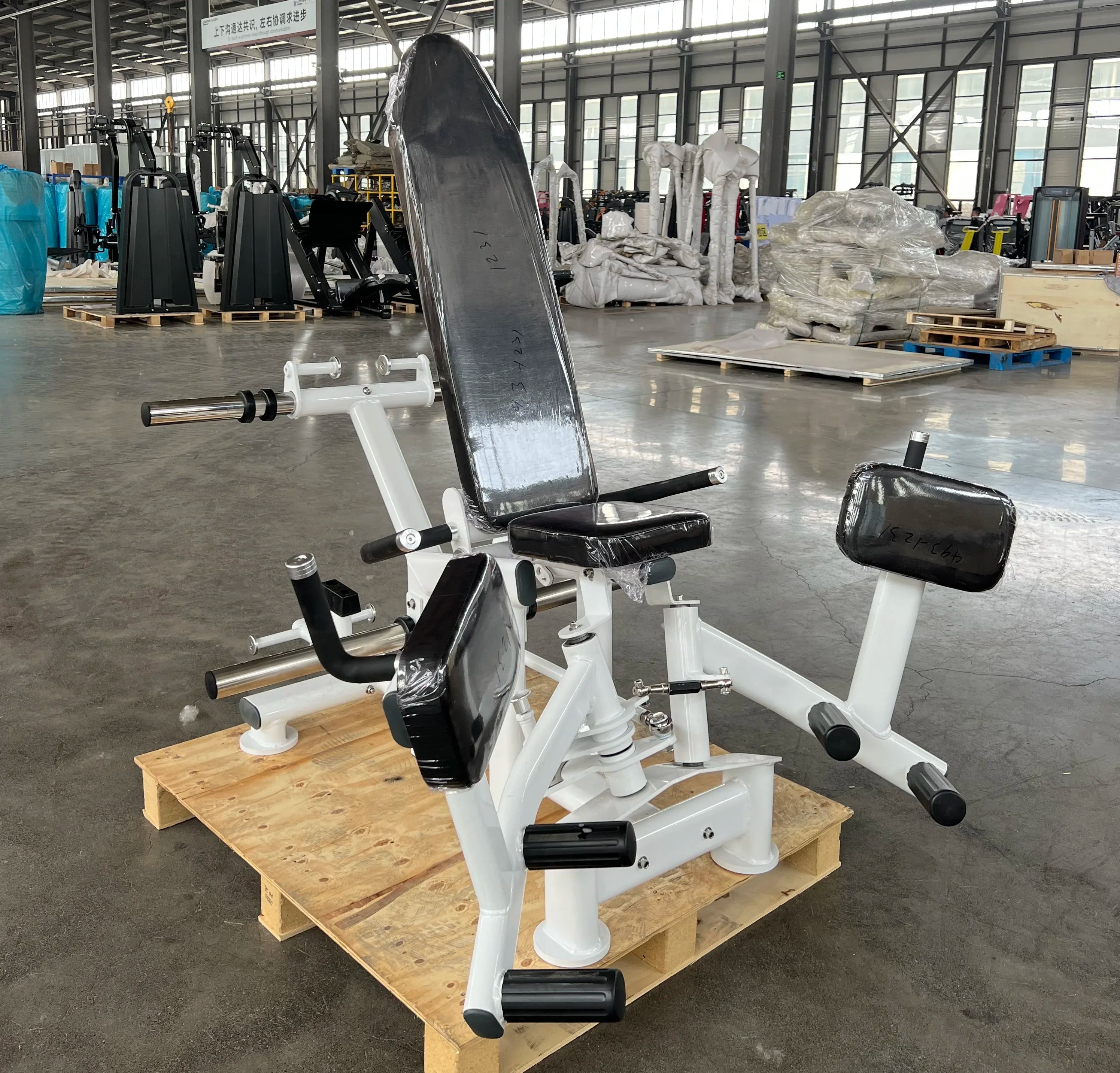 Commercial Gym Fitness Equipment Plate-Loaded Hip Abductor Exercise Outer Thigh Machine 3D Multi Abductor Glute Builder Fit Island Store
