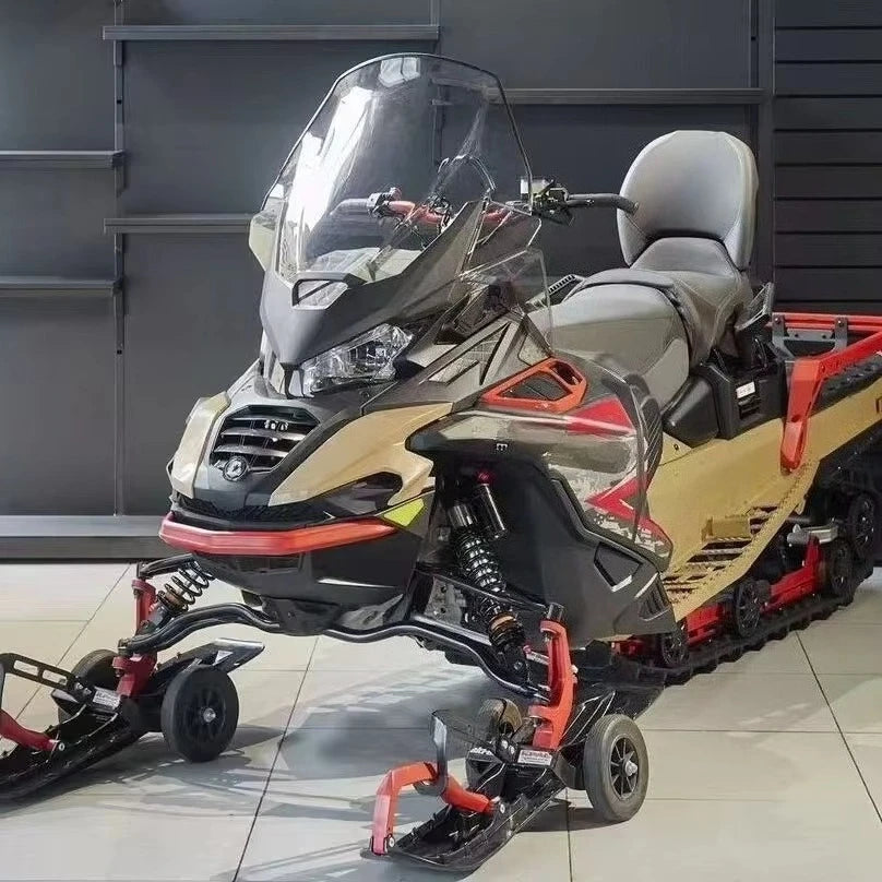 High-power 900cc/1000cc snowmobile toy automatic chain drive to experience the feeling of flight Fit Island