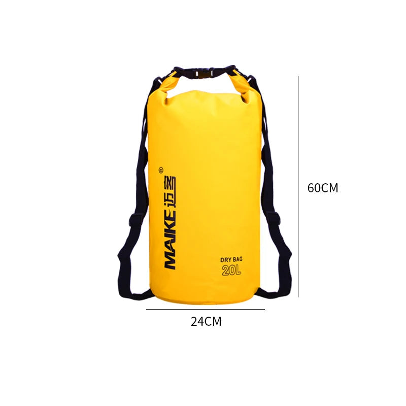 Maike Waterproof Dry Bag Backpack Hiking 5/10/15/20/25/30L Waterproof Backpack for Women Men Kayaking Camping Hiking Bag Fit Island Store