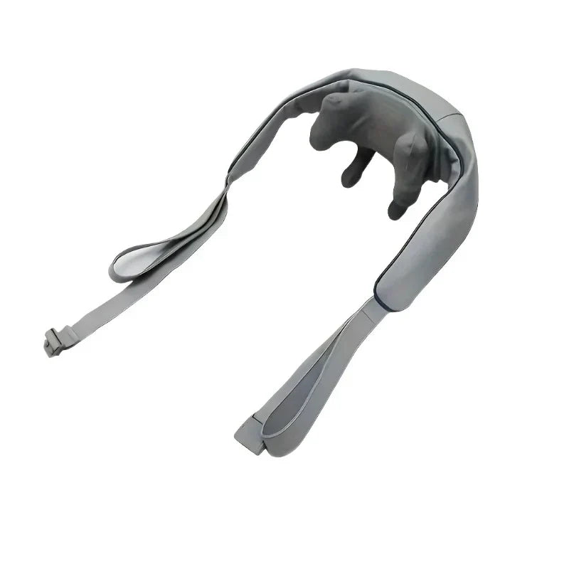 Electric Neck Massager, Portable Smart Cervical Massage-Grey TM