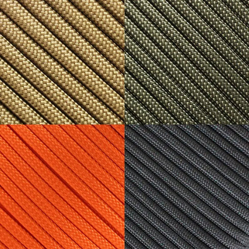 7 Cores 550 Paracord Cord 5 15 30 M Dia.4mm For Outdoor Camping Survival Lanyard Parachute Rope Hiking Tent Accessories Fit Island