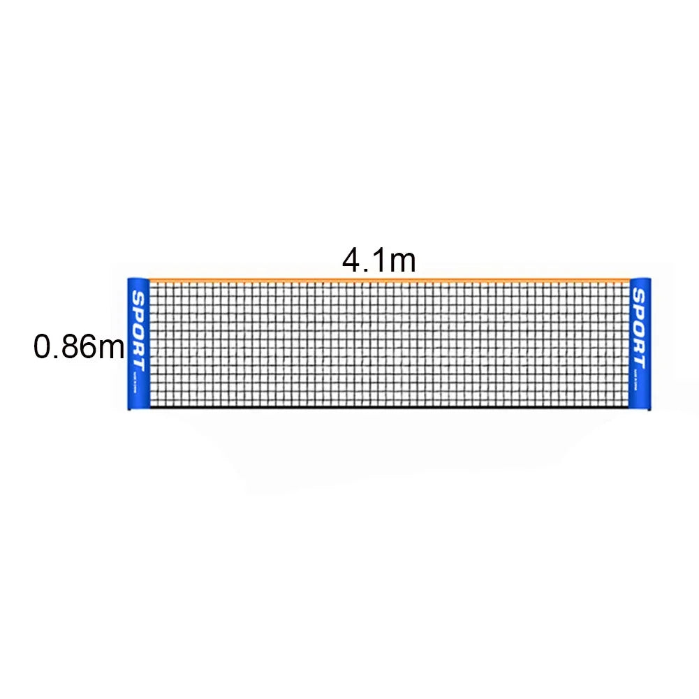 Professional Badminton Net Indoor Outdoor Standard Sports Volleyball Tennis Training Square Net Portable Sports Training Netting Fit Island Store