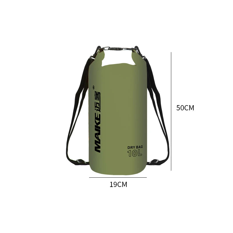 Maike Waterproof Dry Bag Backpack Hiking 5/10/15/20/25/30L Waterproof Backpack for Women Men Kayaking Camping Hiking Bag Fit Island Store