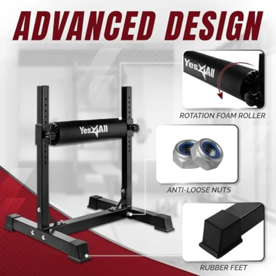 Bulgarian Split Squat Stand - Single Leg Squat Roller and Bodyweight Training Fit Island Store