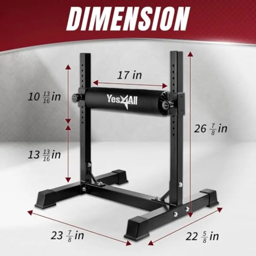 Bulgarian Split Squat Stand - Single Leg Squat Roller and Bodyweight Training Fit Island Store