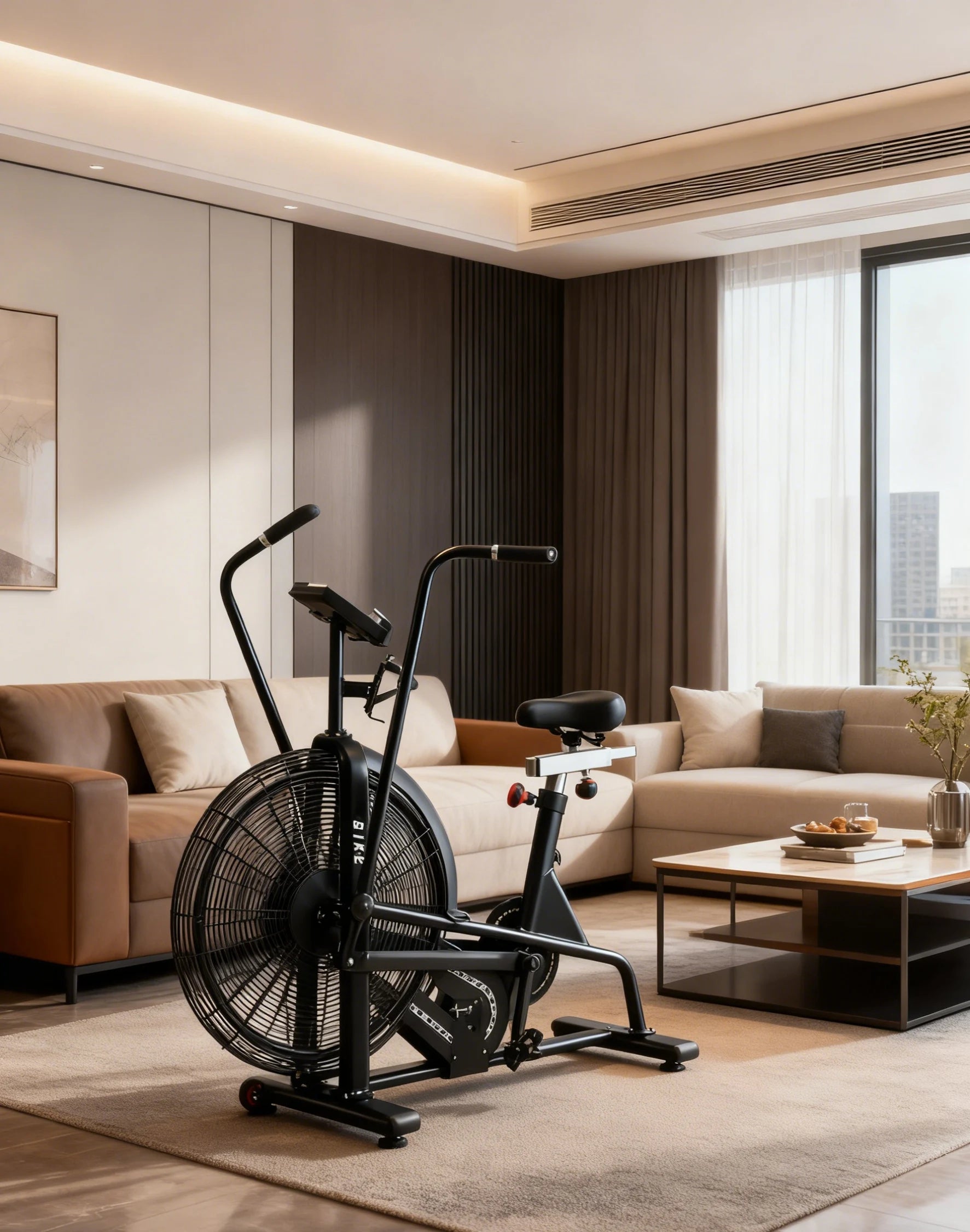Gym Crossfit Spin Bike Steel Silent Design Indoor Exercise Equipment for Commercial Clubs Fit Island Store