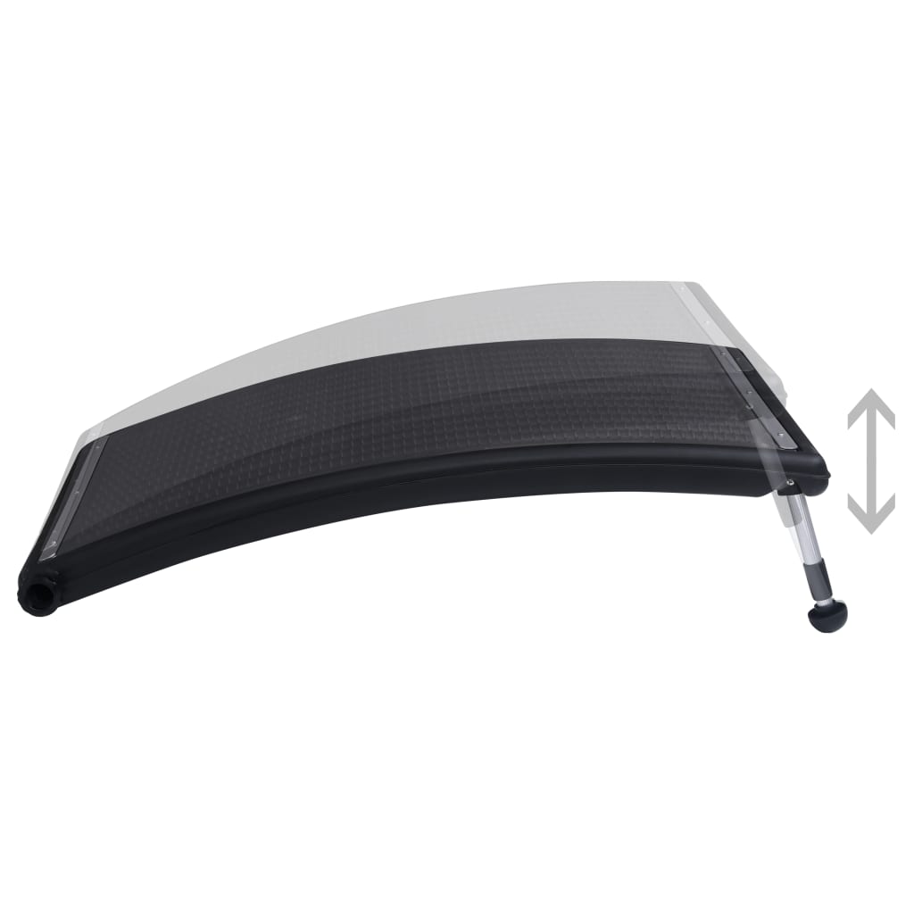 NNEVL Curved Pool Solar Heating Panels 2 pcs 110x65 cm NNEVL