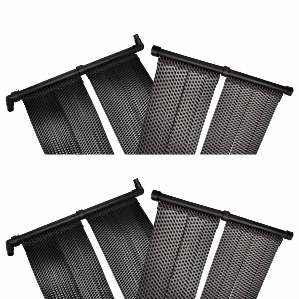 NNEVL Solar Pool Heater Panel 4 pcs 80x620 cm NNEVL