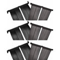 NNEVL Solar Pool Heater Panel 6 pcs 80x620 cm NNEVL