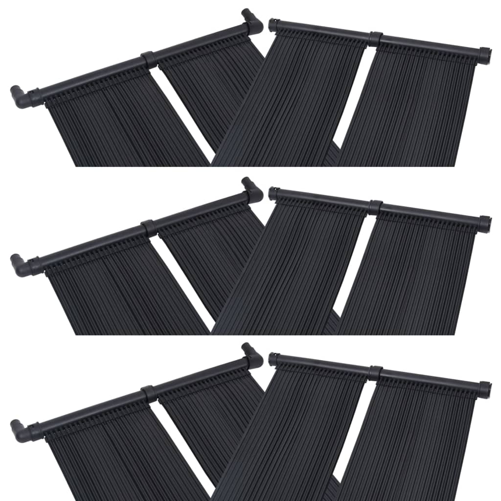 NNEVL Solar Pool Heater Panel 6 pcs 80x310 cm NNEVL