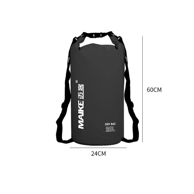 Maike Waterproof Dry Bag Backpack Hiking 5/10/15/20/25/30L Waterproof Backpack for Women Men Kayaking Camping Hiking Bag Fit Island Store