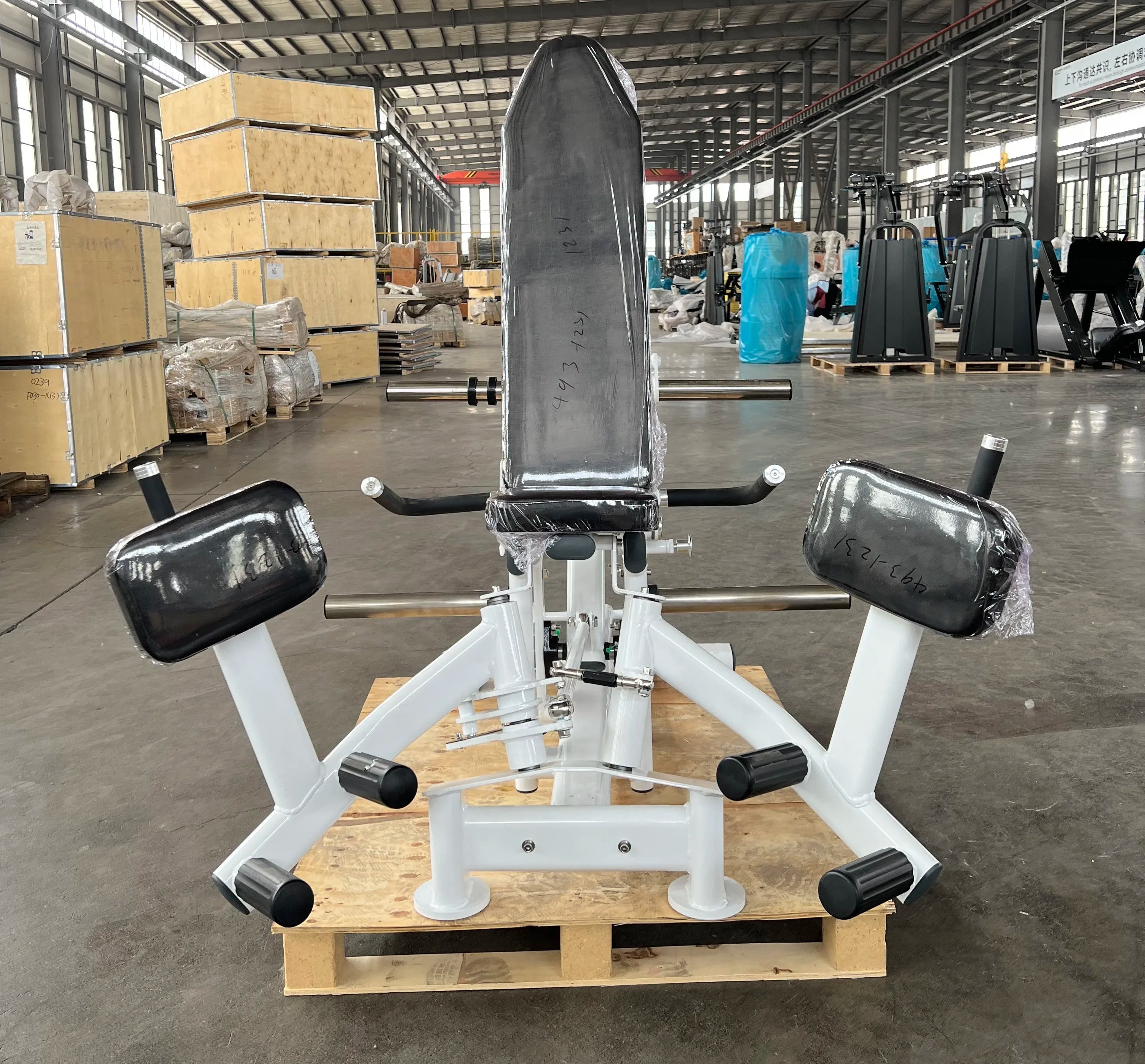 Commercial Gym Fitness Equipment Plate-Loaded Hip Abductor Exercise Outer Thigh Machine 3D Multi Abductor Glute Builder Fit Island Store