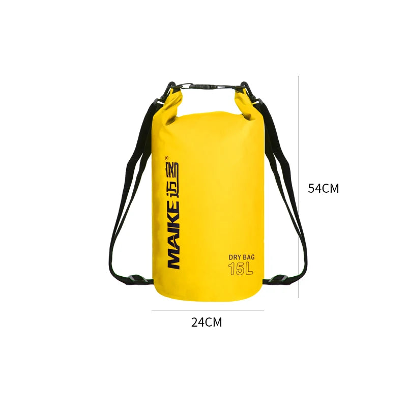 Maike Waterproof Dry Bag Backpack Hiking 5/10/15/20/25/30L Waterproof Backpack for Women Men Kayaking Camping Hiking Bag Fit Island Store