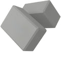 NNETM Set of 2 Premium Odor-Resistant Foam Yoga Blocks (Grey) NNETM