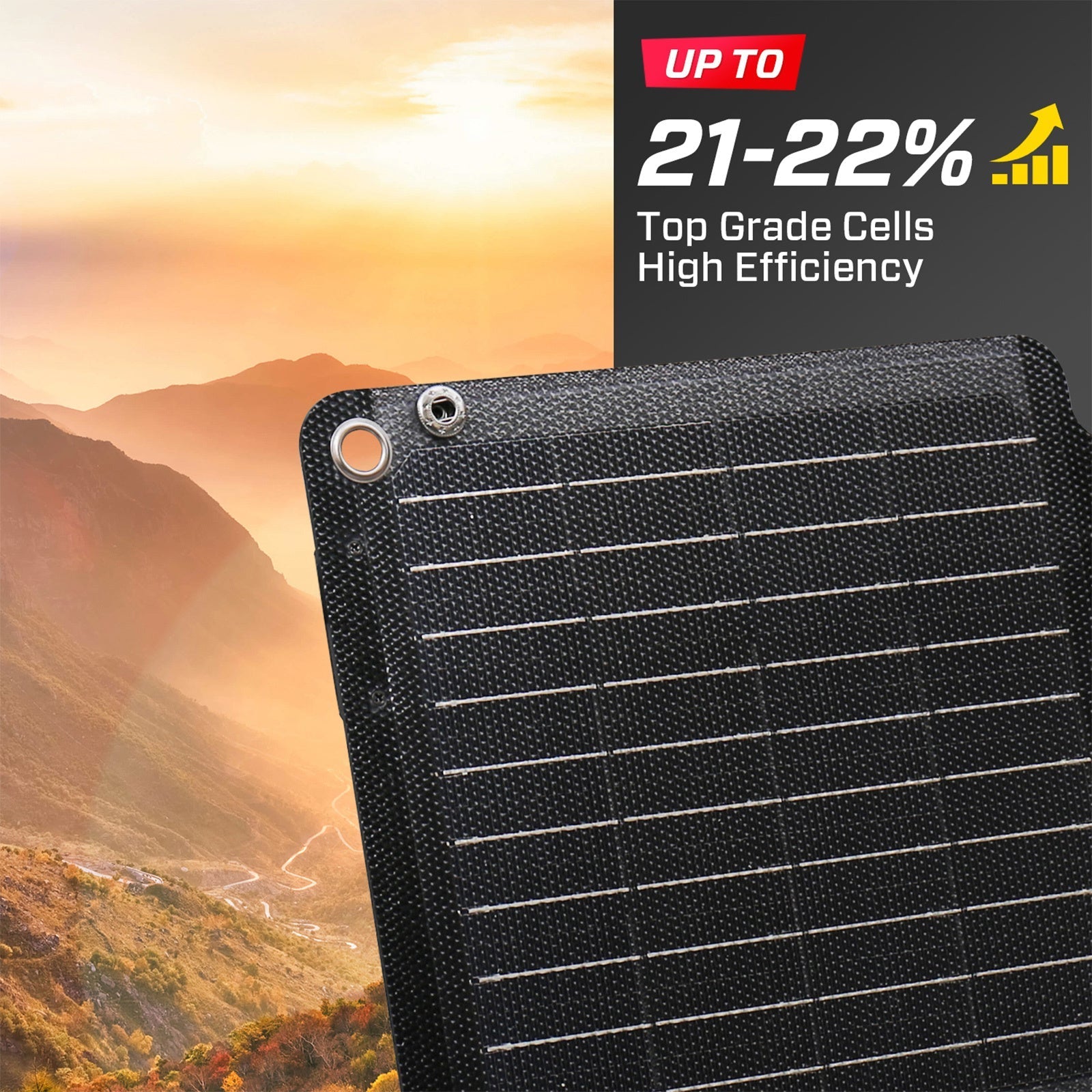 NNEDSZ 21W Solar Panel Portable Charger JumpsPower Power Generator Foldable NNEDSZ