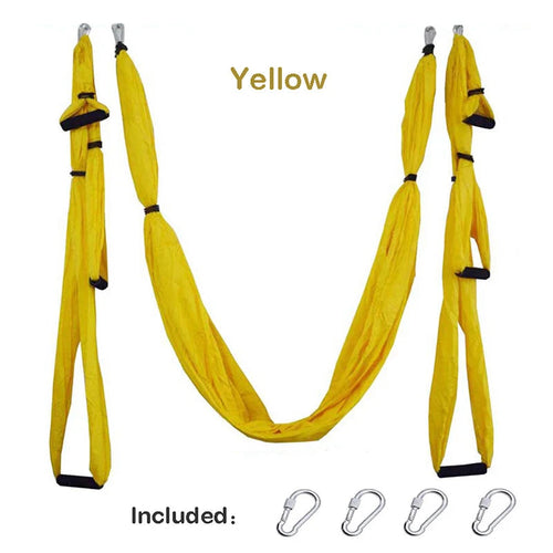 Anti-Gravity Yoga Hammock with 6 Handles OBA
