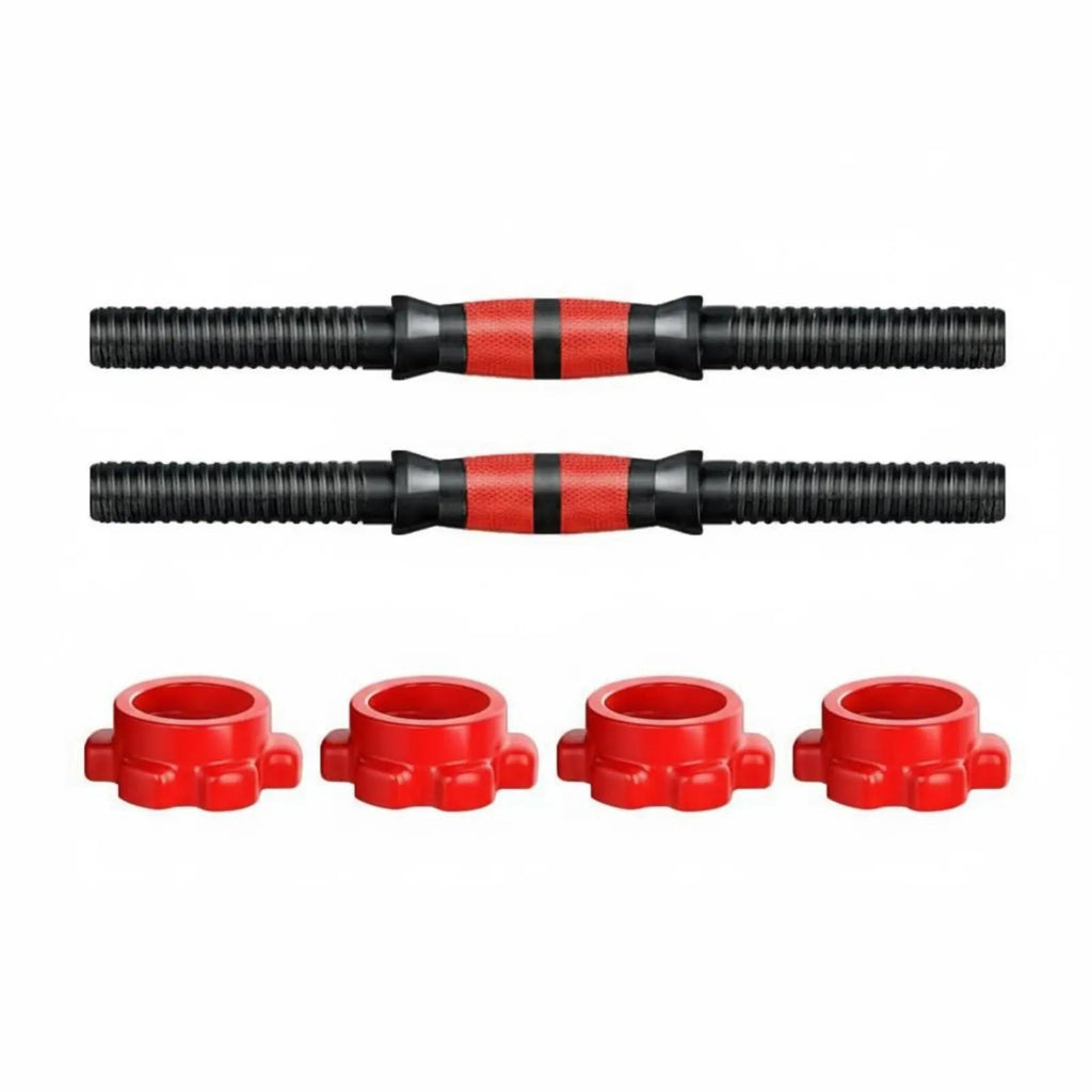 Dumbbell Screw Nut Deep Thread Design Dumbbell Spinlock Collar Asterisk-Shaped Lock Collar Easy to Install/Remove Fitness Fit Island Store