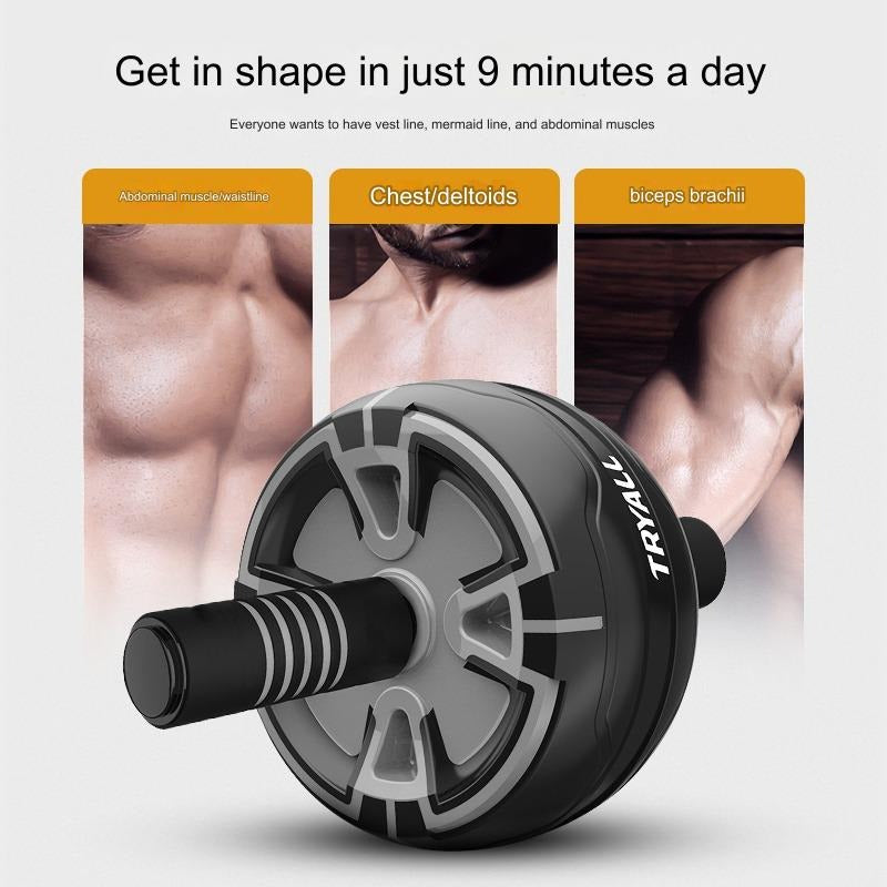 Automatic Rebound Ab Wheel – Home Fitness Equipment with Kneeling Pad TB