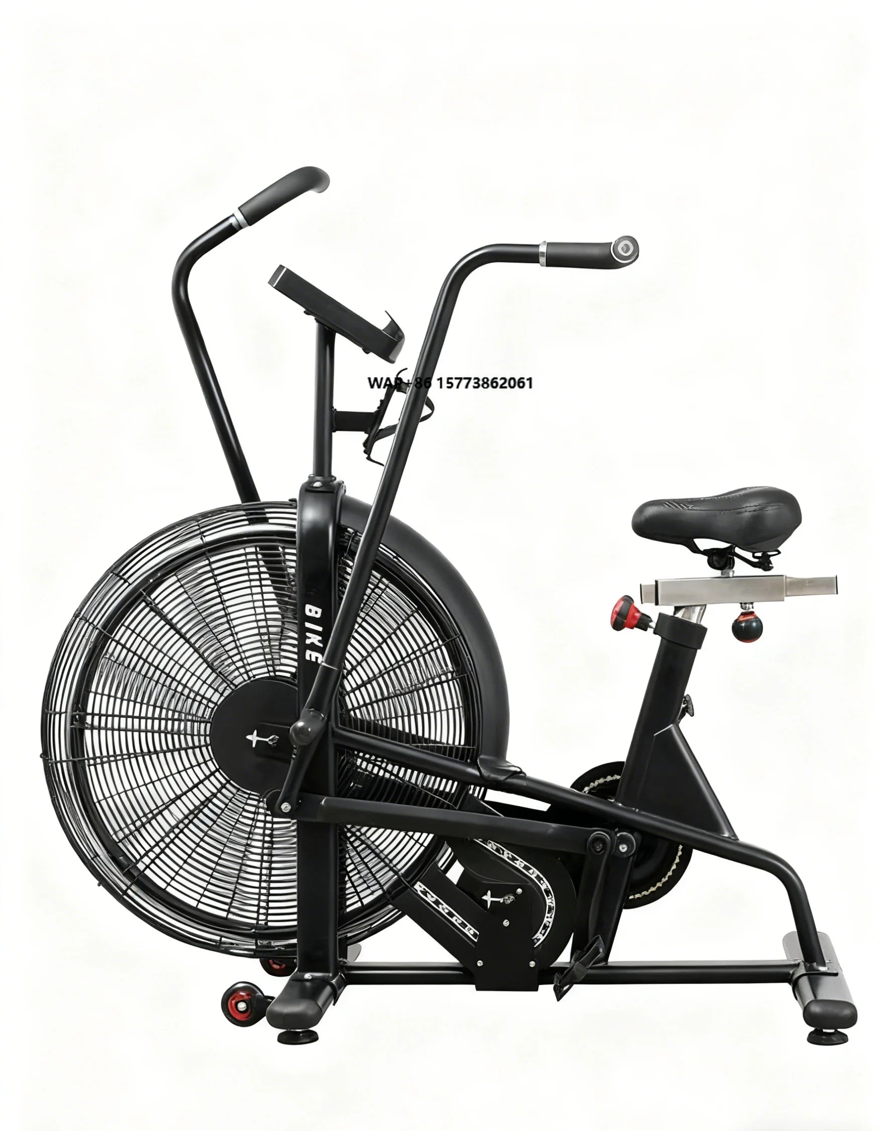 Gym Crossfit Spin Bike Steel Silent Design Indoor Exercise Equipment for Commercial Clubs Fit Island Store