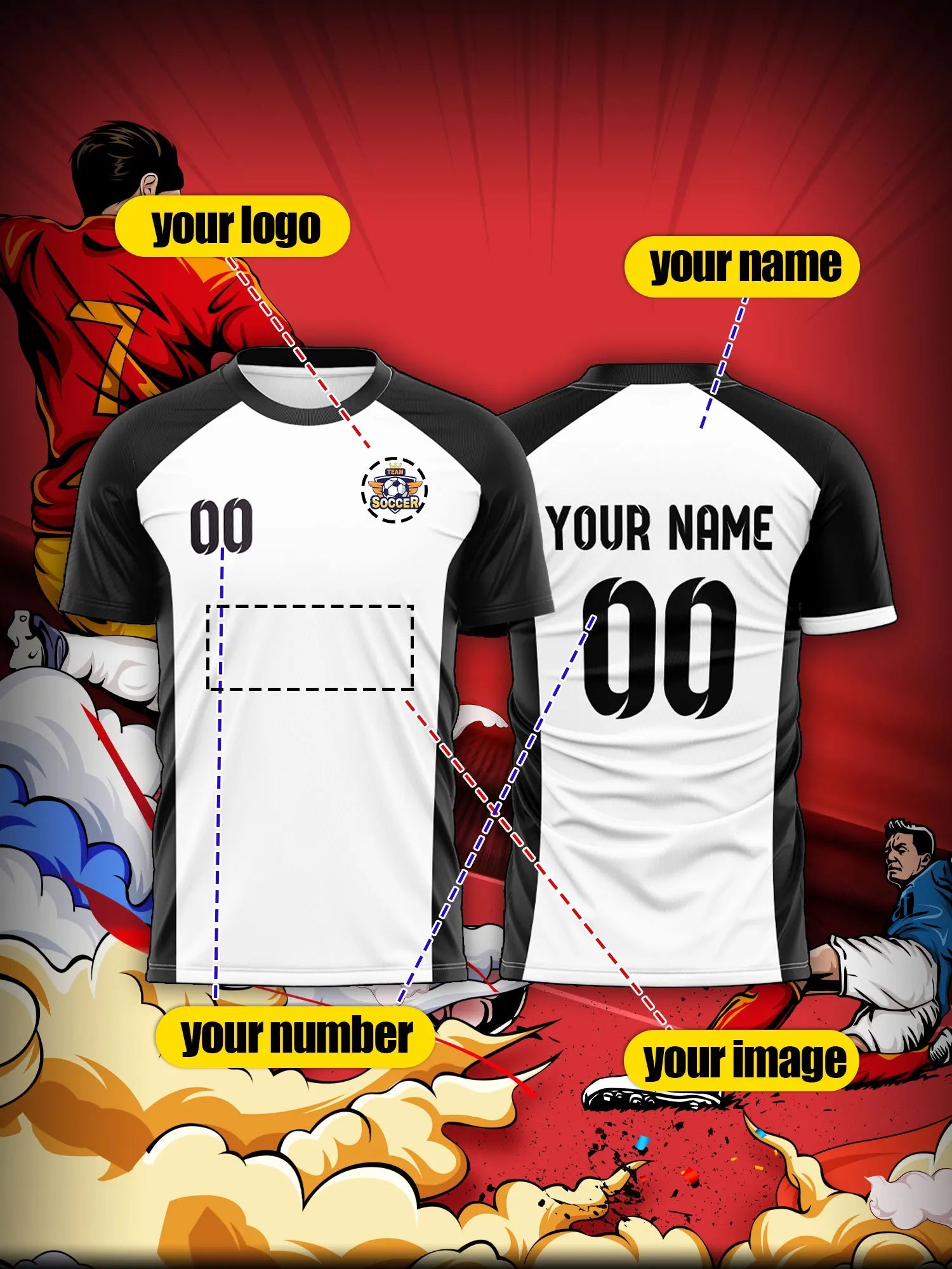 2026 Men's and Women's Customized Name and Number Sports V-Neck Jerseys, Quick-Drying, Fashionable, Sublimation Technology Fit Island Store
