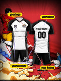 2026 Men's and Women's Customized Name and Number Sports V-Neck Jerseys, Quick-Drying, Fashionable, Sublimation Technology Fit Island Store