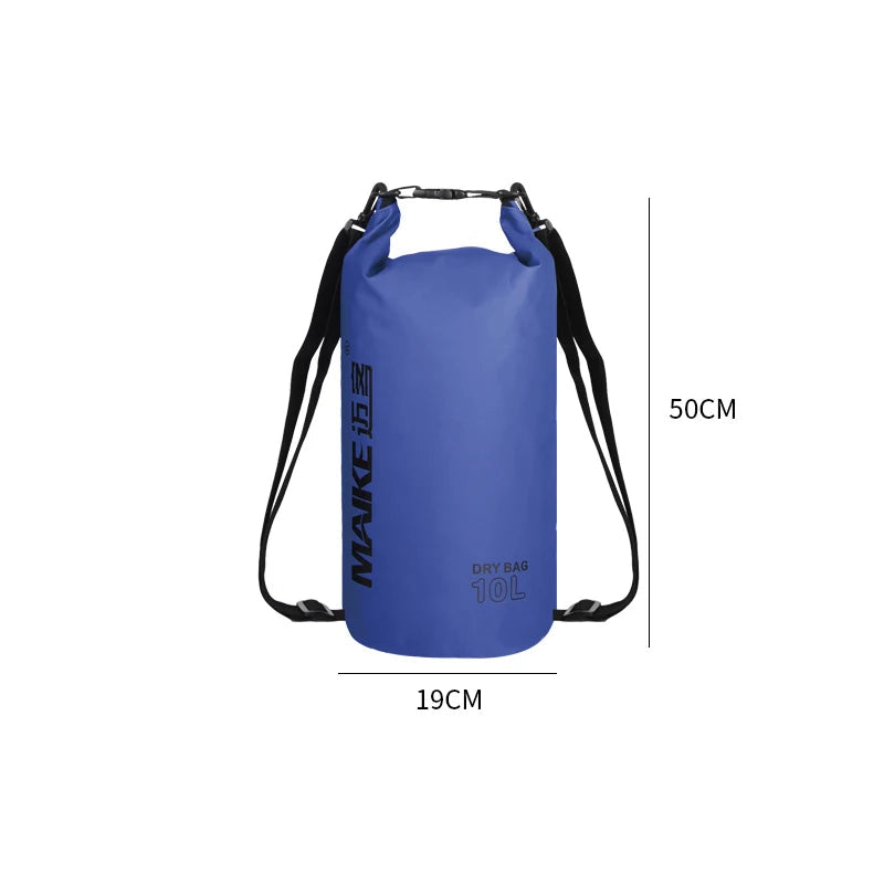 Maike Waterproof Dry Bag Backpack Hiking 5/10/15/20/25/30L Waterproof Backpack for Women Men Kayaking Camping Hiking Bag Fit Island Store