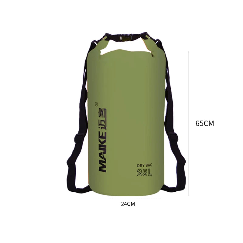 Maike Waterproof Dry Bag Backpack Hiking 5/10/15/20/25/30L Waterproof Backpack for Women Men Kayaking Camping Hiking Bag Fit Island Store